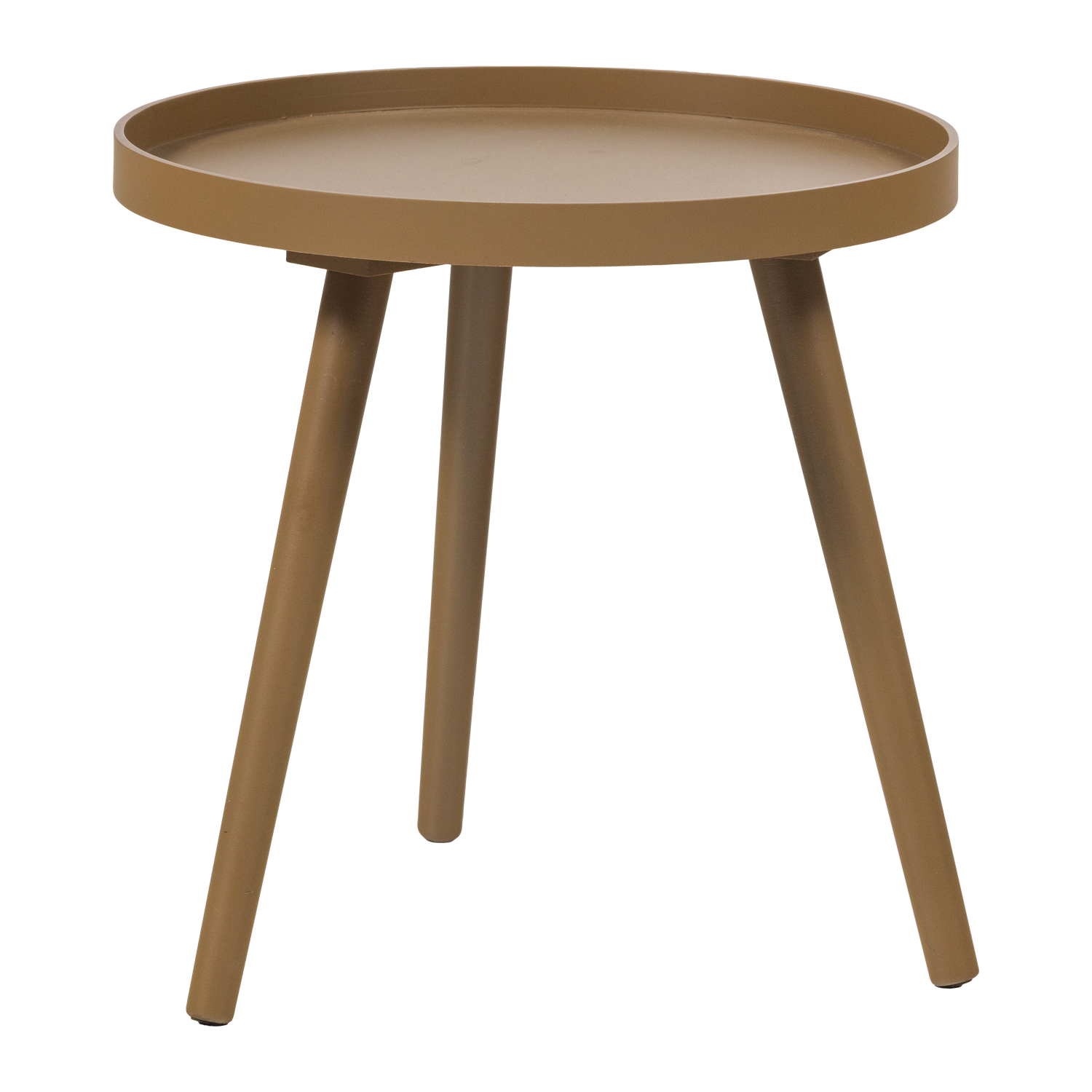 Sasha Bijzettafel O41 Cm Hout Honinggeel [Fsc]