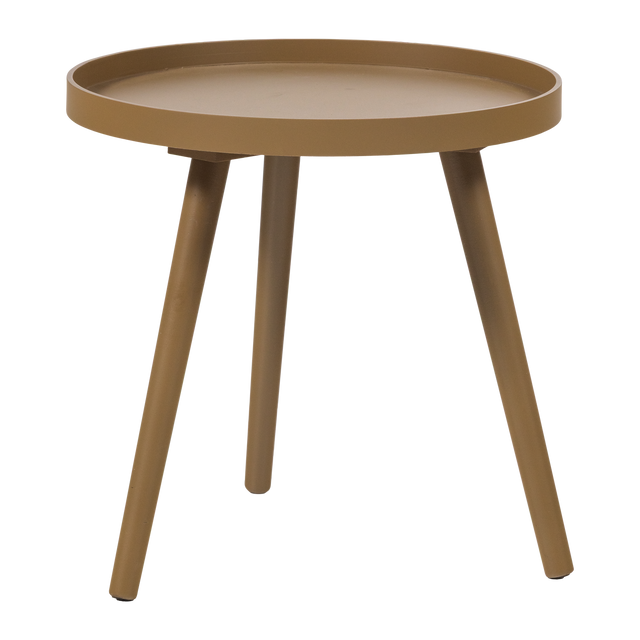 Sasha Bijzettafel O41 Cm Hout Honinggeel [Fsc]