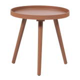 Sasha Bijzettafel O41 Cm Hout Oudroze [Fsc]