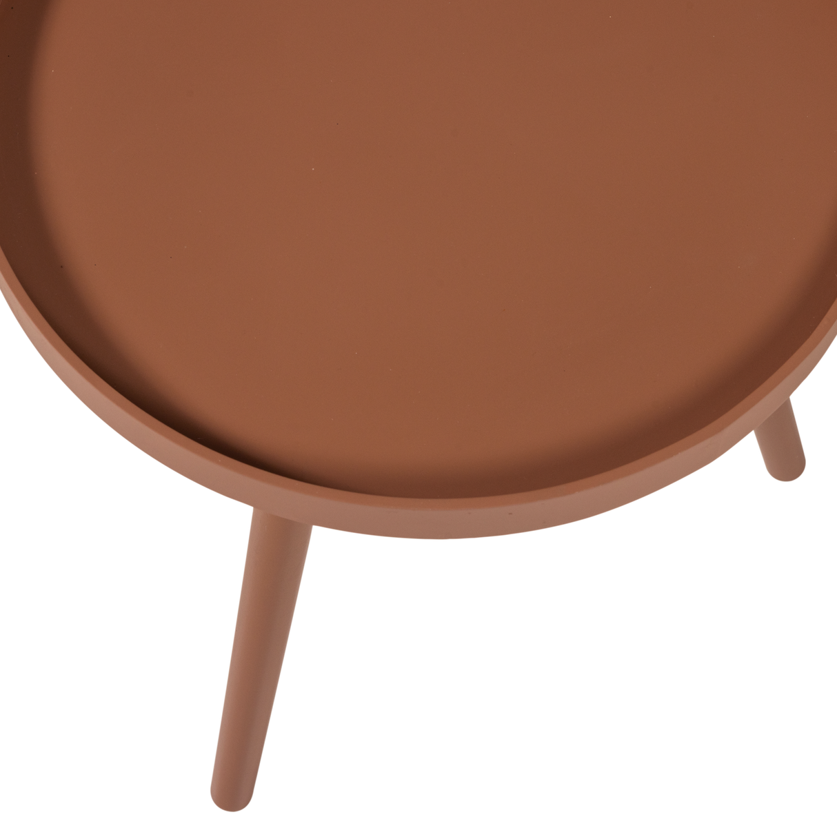 Sasha Bijzettafel O41 Cm Hout Oudroze [Fsc]