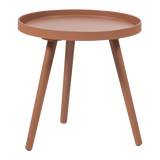 Sasha Bijzettafel O41 Cm Hout Oudroze [Fsc]