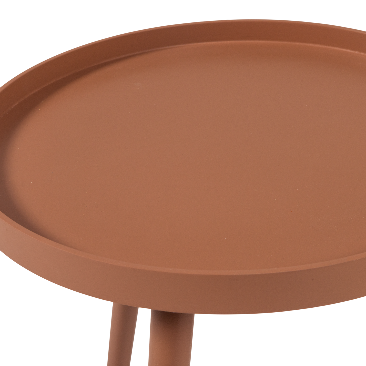 Sasha Bijzettafel O41 Cm Hout Oudroze [Fsc]