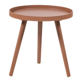Sasha Bijzettafel O41 Cm Hout Oudroze [Fsc]