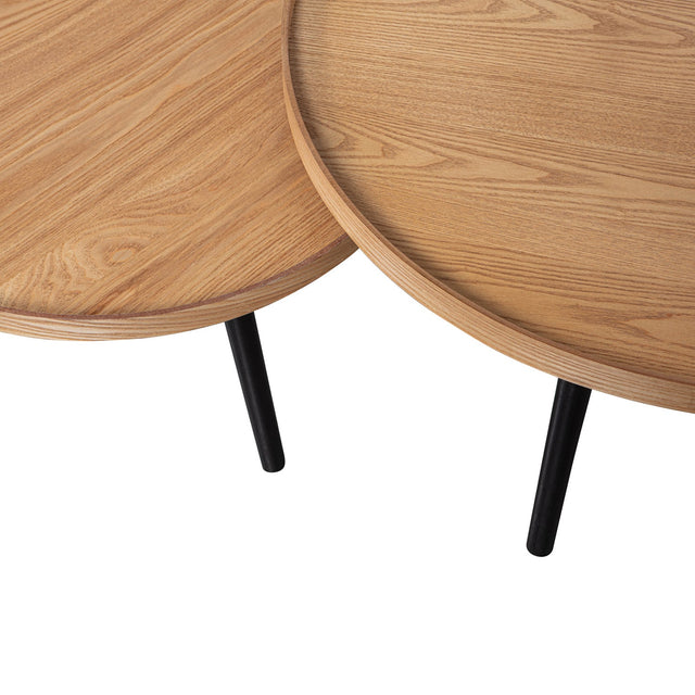 Mesa Bijzettafel Xl Hout Naturel 39x O78 van WOOOD – Luxe comfort op maat van PureWonen. Vraag naar de beste prijs.