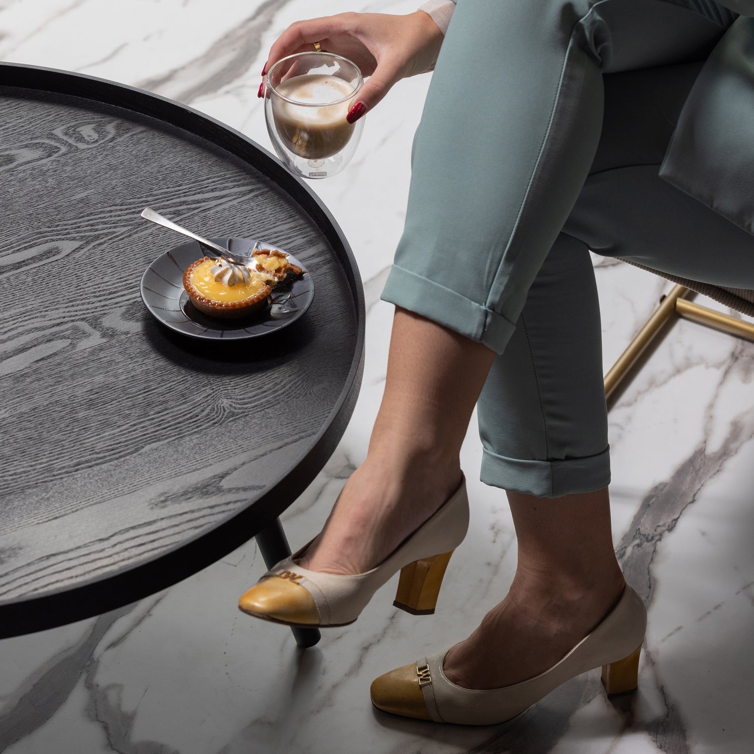 Mesa Bijzettafel Xl Hout Zwart 39x O78 [Fsc]