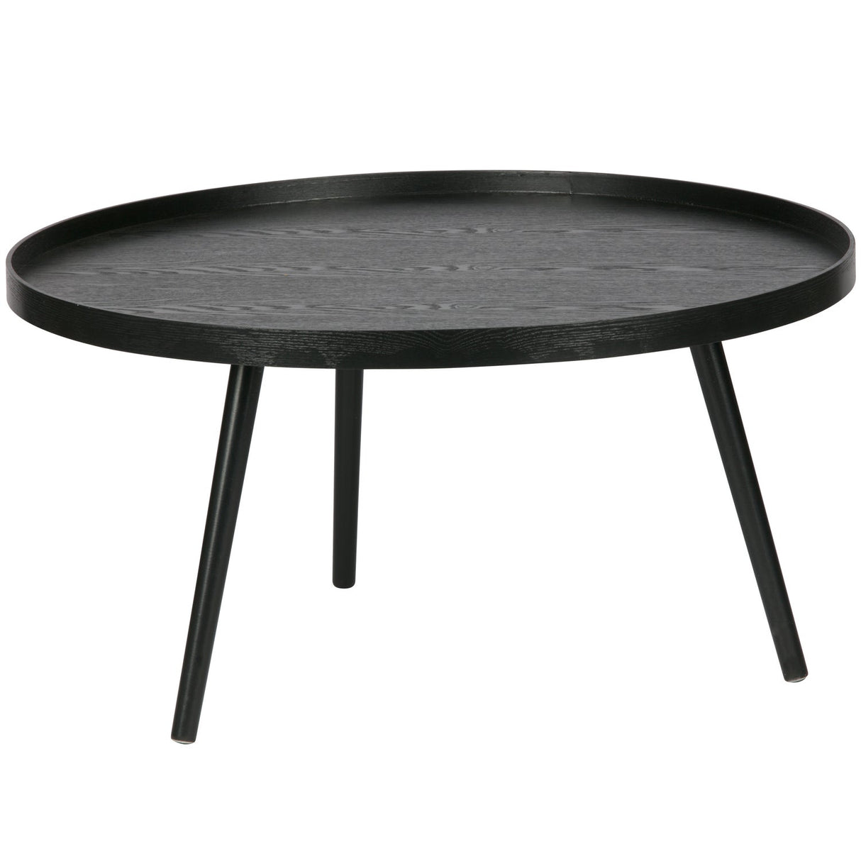 Mesa Bijzettafel Xl Hout Zwart 39x O78 [Fsc]