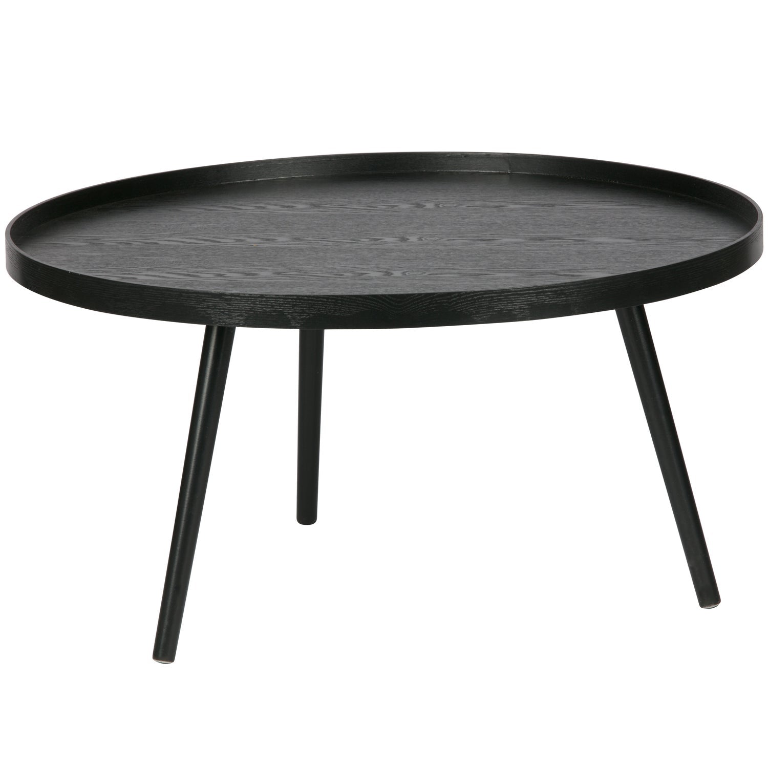 Mesa Bijzettafel Xl Hout Zwart 39x O78 [Fsc]