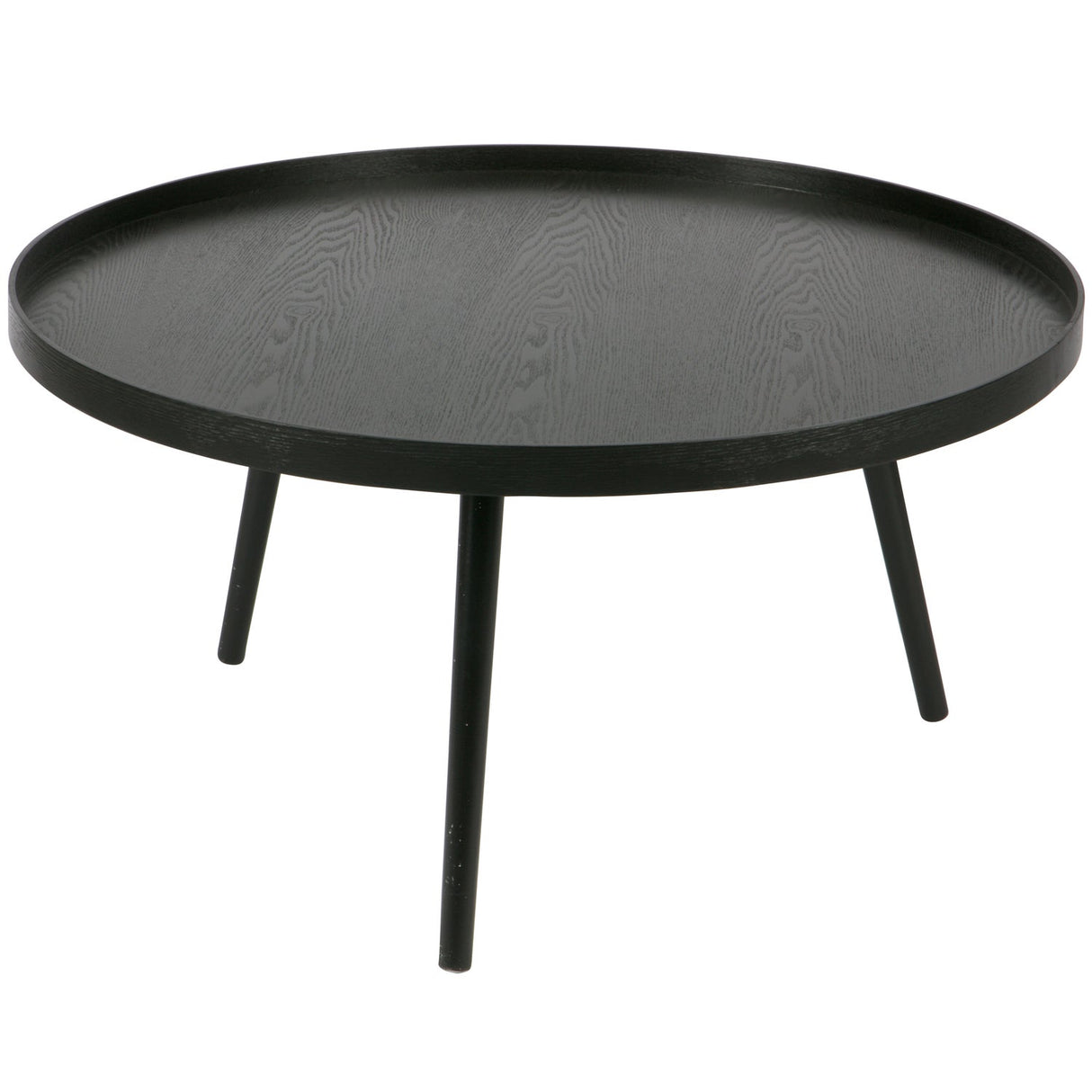 Mesa Bijzettafel Xl Hout Zwart 39x O78 [Fsc]