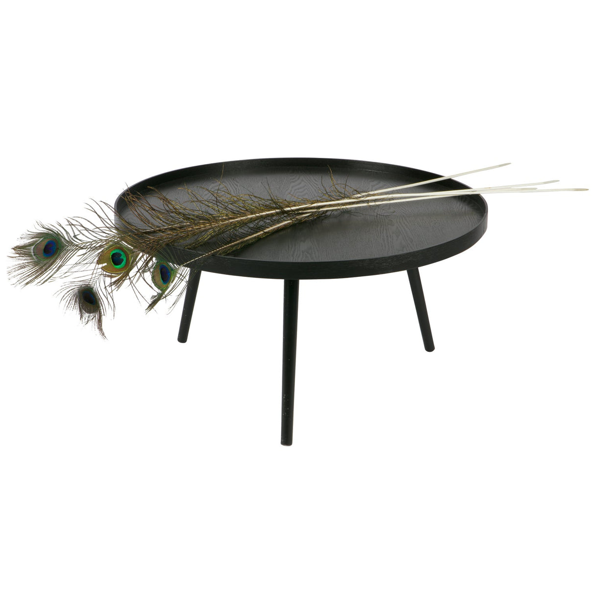 Mesa Bijzettafel Xl Hout Zwart 39x O78 [Fsc]