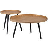 Mesa Bijzettafel L Hout Naturel 34x O60 van WOOOD – Luxe comfort op maat van PureWonen. Vraag naar de beste prijs.