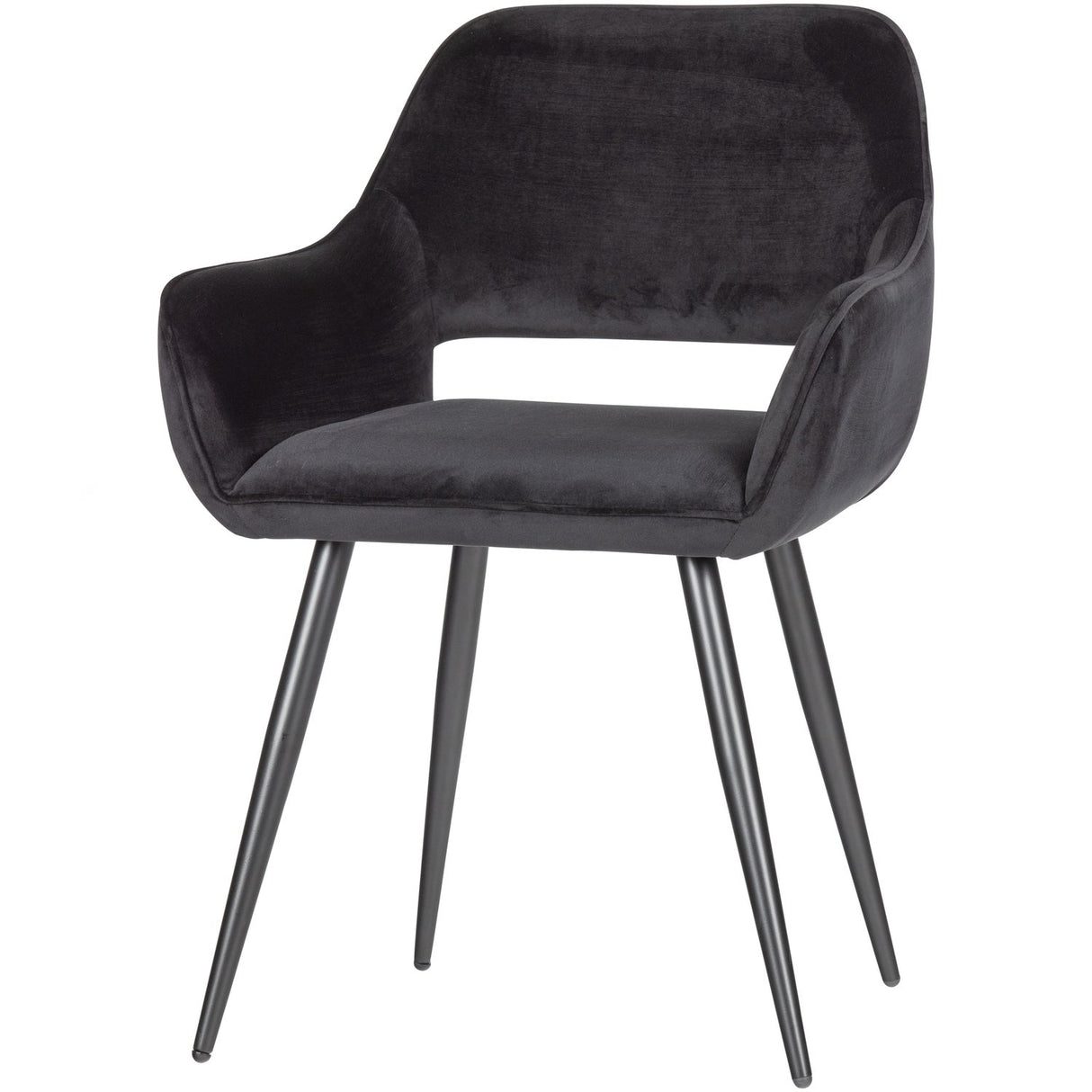 Set V 2 Jelle Stoel Fluweel Zwart van WOOOD – Luxe comfort op maat van PureWonen. Vraag naar de beste prijs.