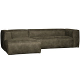 Bean Hoekbank Links Army van WOOOD – Luxe comfort op maat van PureWonen. Vraag naar de beste prijs.