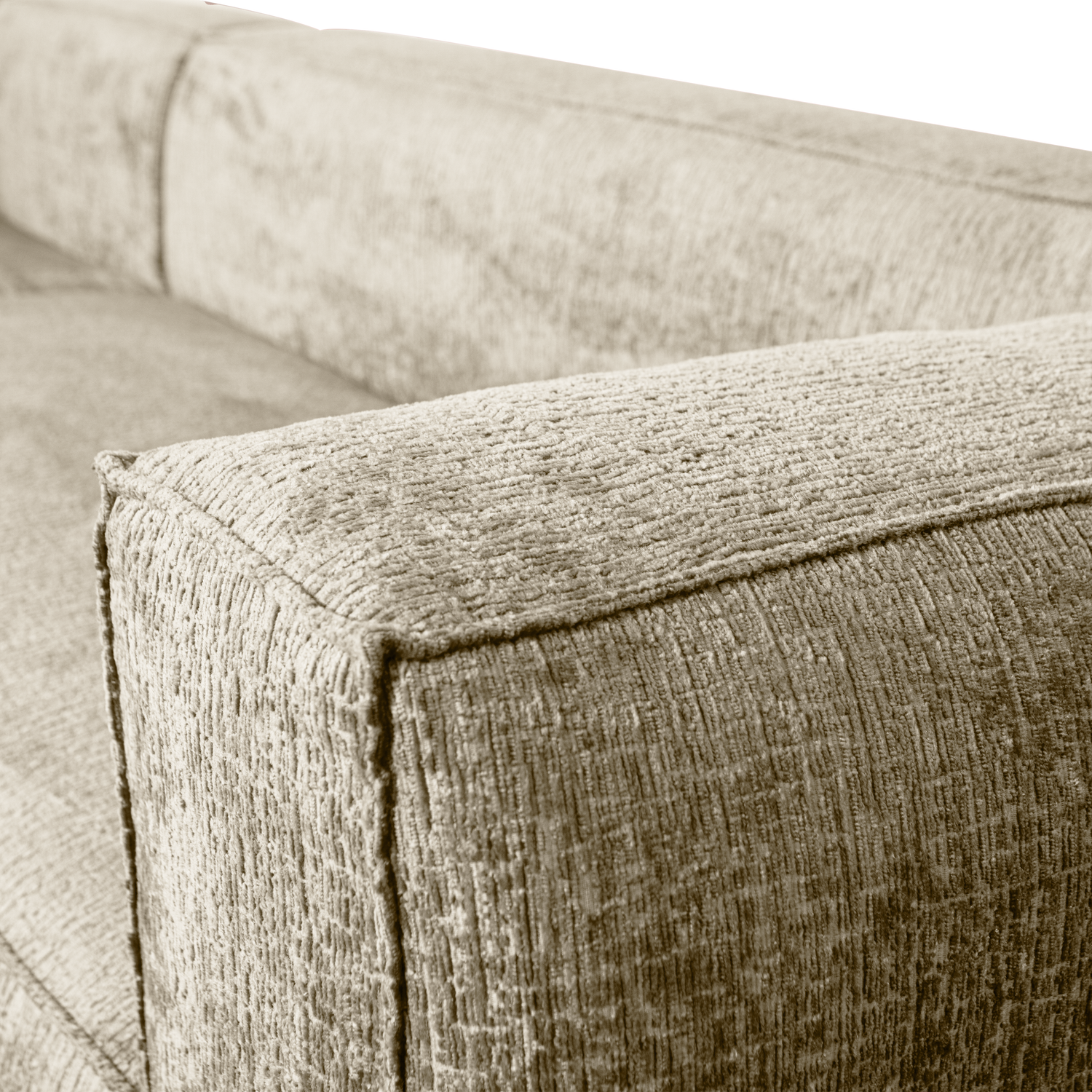 Bean Hoekbank Links Structure Velvet Buttermilk van WOOOD – Luxe comfort op maat van PureWonen. Vraag naar de beste prijs.