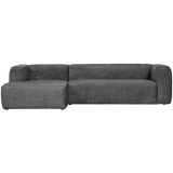 Bean Hoekbank Links Structure Velvet Cloud Sky van WOOOD – Luxe comfort op maat van PureWonen. Vraag naar de beste prijs.