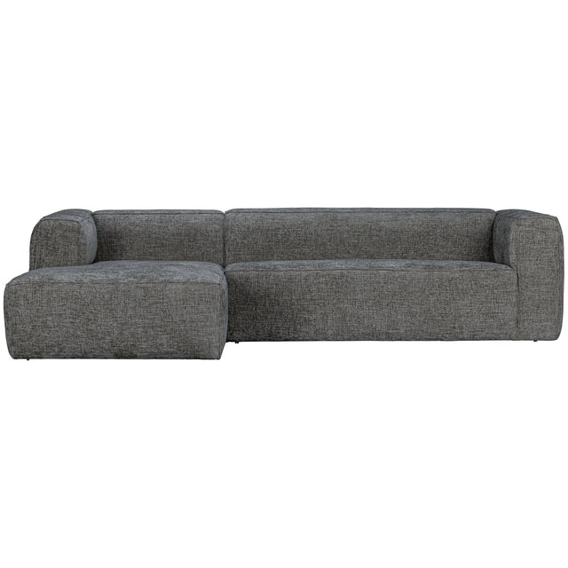 Bean Hoekbank Links Grove Melange Stof Terrazzo van WOOOD – Luxe comfort op maat van PureWonen. Vraag naar de beste prijs.