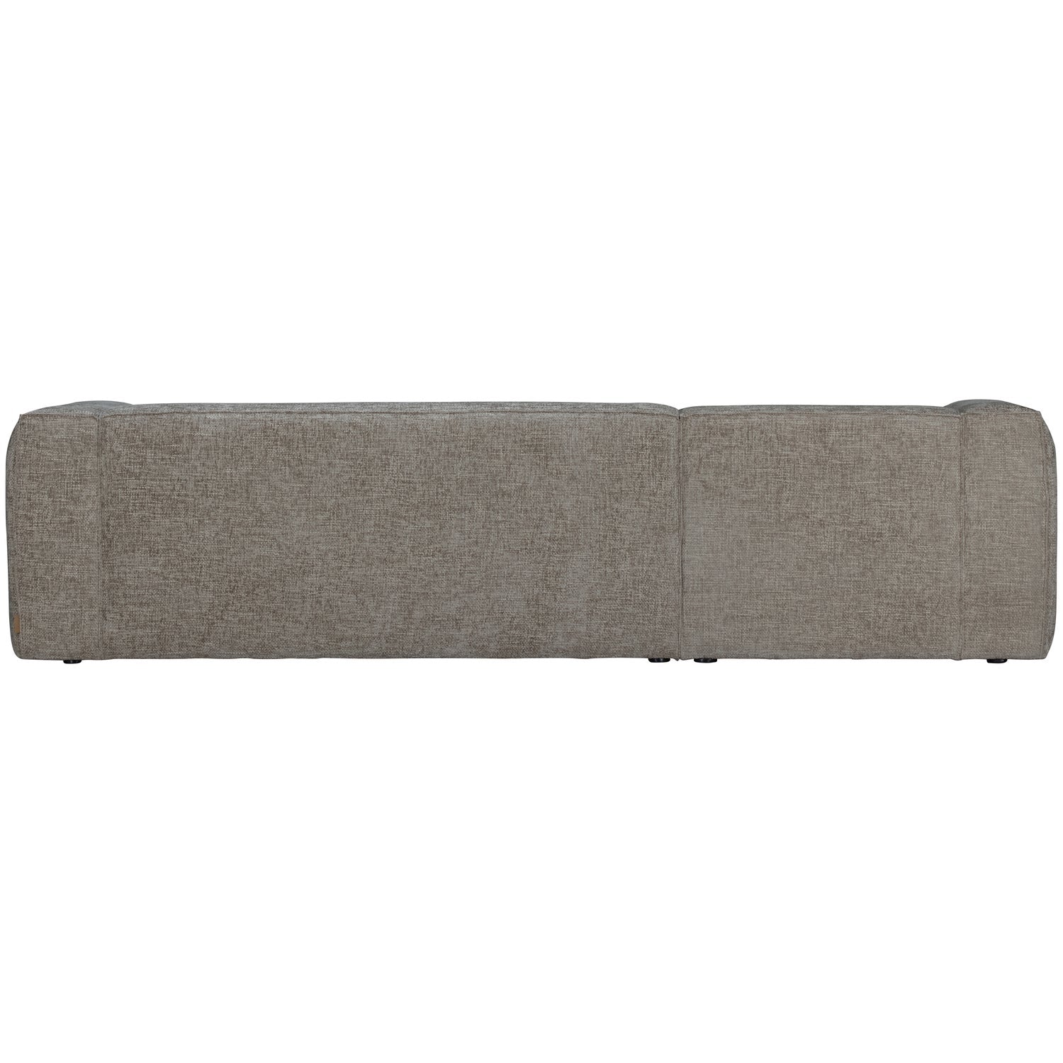 Bean Hoekbank Links Grove Melange Stof Travertin van WOOOD – Luxe comfort op maat van PureWonen. Vraag naar de beste prijs.