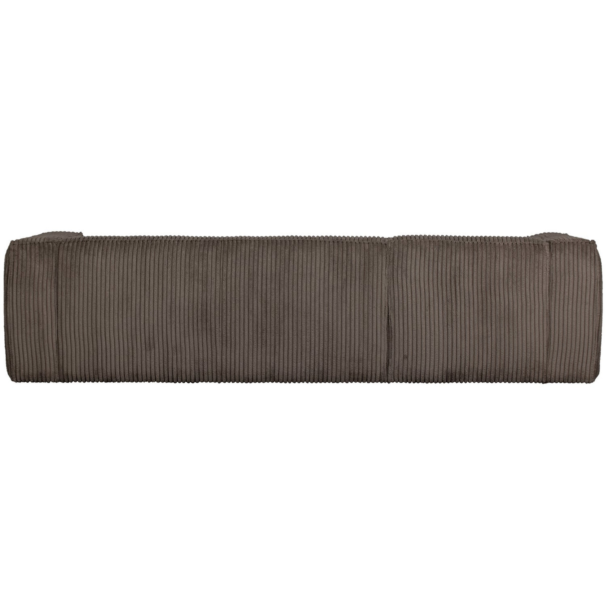 Bean Hoekbank Links Grove Ribstof Mud van WOOOD – Luxe comfort op maat van PureWonen. Vraag naar de beste prijs.
