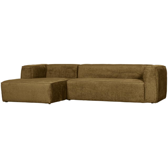 Bean Hoekbank Links Structure Velvet Spices van WOOOD – Luxe comfort op maat van PureWonen. Vraag naar de beste prijs.