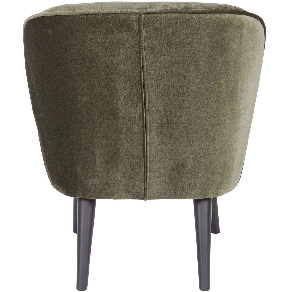 Sara Fauteuil Fluweel Warm Groen van WOOOD – Luxe comfort op maat van PureWonen. Vraag naar de beste prijs.