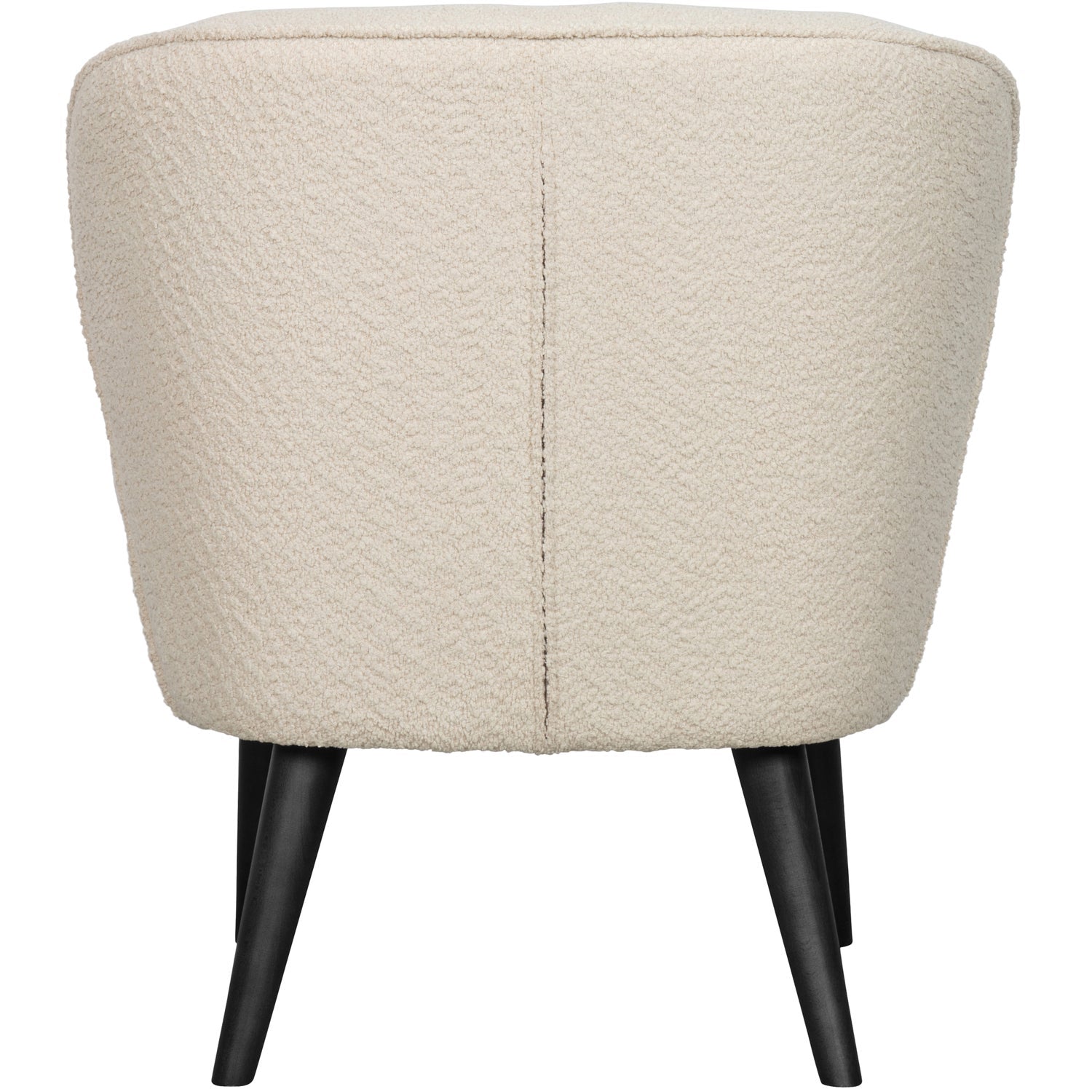 Sara Fauteuil Boucle Creme van WOOOD – Luxe comfort op maat van PureWonen. Vraag naar de beste prijs.