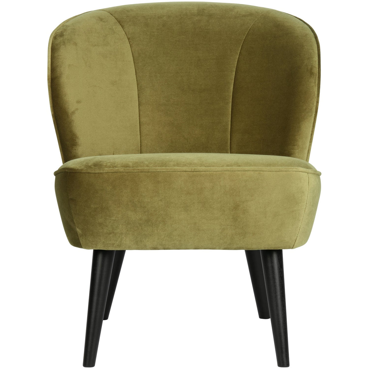 Sara Fauteuil Fluweel Army van WOOOD – Luxe comfort op maat van PureWonen. Vraag naar de beste prijs.