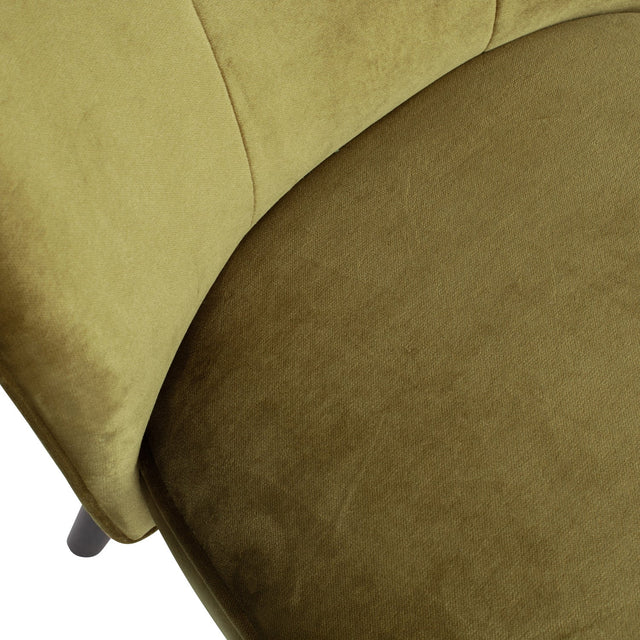 Sara Fauteuil Fluweel Army van WOOOD – Luxe comfort op maat van PureWonen. Vraag naar de beste prijs.