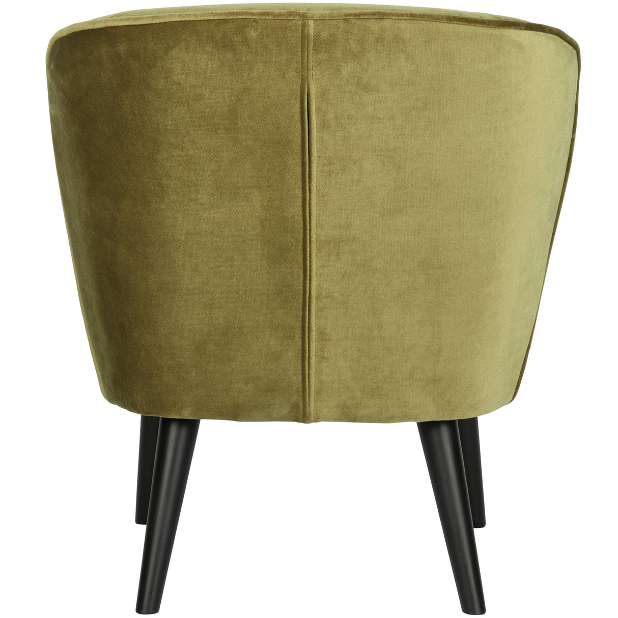 Sara Fauteuil Fluweel Army van WOOOD – Luxe comfort op maat van PureWonen. Vraag naar de beste prijs.
