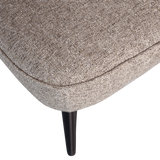 Sara Fauteuil Geweven Stof Naturel Melange van WOOOD – Luxe comfort op maat van PureWonen. Vraag naar de beste prijs.