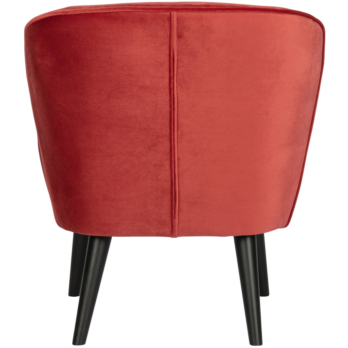 Sara Fauteuil Fluweel Raspberry van WOOOD – Luxe comfort op maat van PureWonen. Vraag naar de beste prijs.
