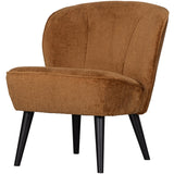 Sara Fauteuil Structure Velvet Cognac van WOOOD – Luxe comfort op maat van PureWonen. Vraag naar de beste prijs.