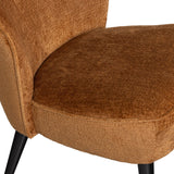 Sara Fauteuil Structure Velvet Cognac van WOOOD – Luxe comfort op maat van PureWonen. Vraag naar de beste prijs.