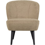 Sara Fauteuil Teddy Sand van WOOOD – Luxe comfort op maat van PureWonen. Vraag naar de beste prijs.