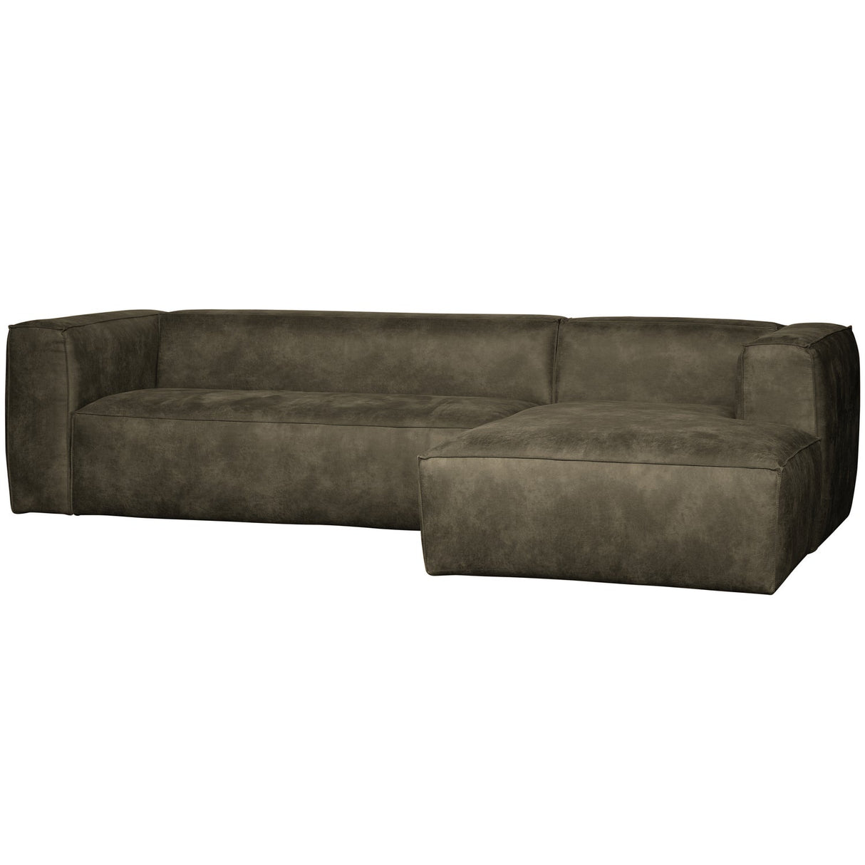 Bean Hoekbank Rechts Army van WOOOD – Luxe comfort op maat van PureWonen. Vraag naar de beste prijs.