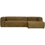 Bean Hoekbank Rechts Structure Velvet Spices van WOOOD – Luxe comfort op maat van PureWonen. Vraag naar de beste prijs.