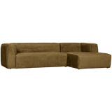 Bean Hoekbank Rechts Structure Velvet Spices van WOOOD – Luxe comfort op maat van PureWonen. Vraag naar de beste prijs.