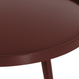 Mesa Bijzettafel Xl 39 Xo78 Cm Hout Bordeauxrood [Fsc]