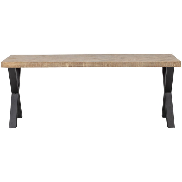 Combi Tablo: Mango Visgraat 200 X90 & Alkmaar Poot van WOOOD – Luxe comfort op maat van PureWonen. Vraag naar de beste prijs.