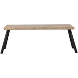 Combi Tablo: Mango Visgraat 180 X90 & 2 Standen Poot Vierk van WOOOD – Luxe comfort op maat van PureWonen. Vraag naar de beste prijs.