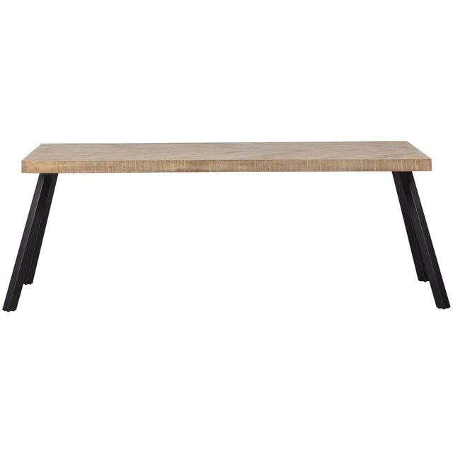 Combi Tablo: Mango Visgraat 180 X90 & 2 Standen Poot Vierk van WOOOD – Luxe comfort op maat van PureWonen. Vraag naar de beste prijs.