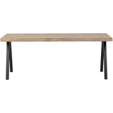 Combi Tablo: Mango Visgraat 180 X90 & 2 Standen Poot Vierk van WOOOD – Luxe comfort op maat van PureWonen. Vraag naar de beste prijs.