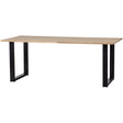 Combi Tablo: Eiken 200 X90 & U Poot [Fsc] van WOOOD – Luxe comfort op maat van PureWonen. Vraag naar de beste prijs.