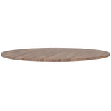Tablo Tafelblad Rond Eiken O120 Grijze Olie [Fsc] van WOOOD – Luxe comfort op maat van PureWonen. Vraag naar de beste prijs.