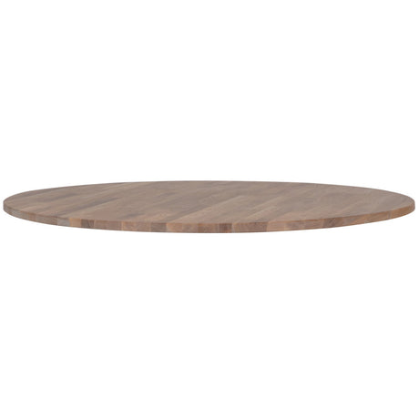 Tablo Tafelblad Rond Eiken O120 Grijze Olie [Fsc] van WOOOD – Luxe comfort op maat van PureWonen. Vraag naar de beste prijs.