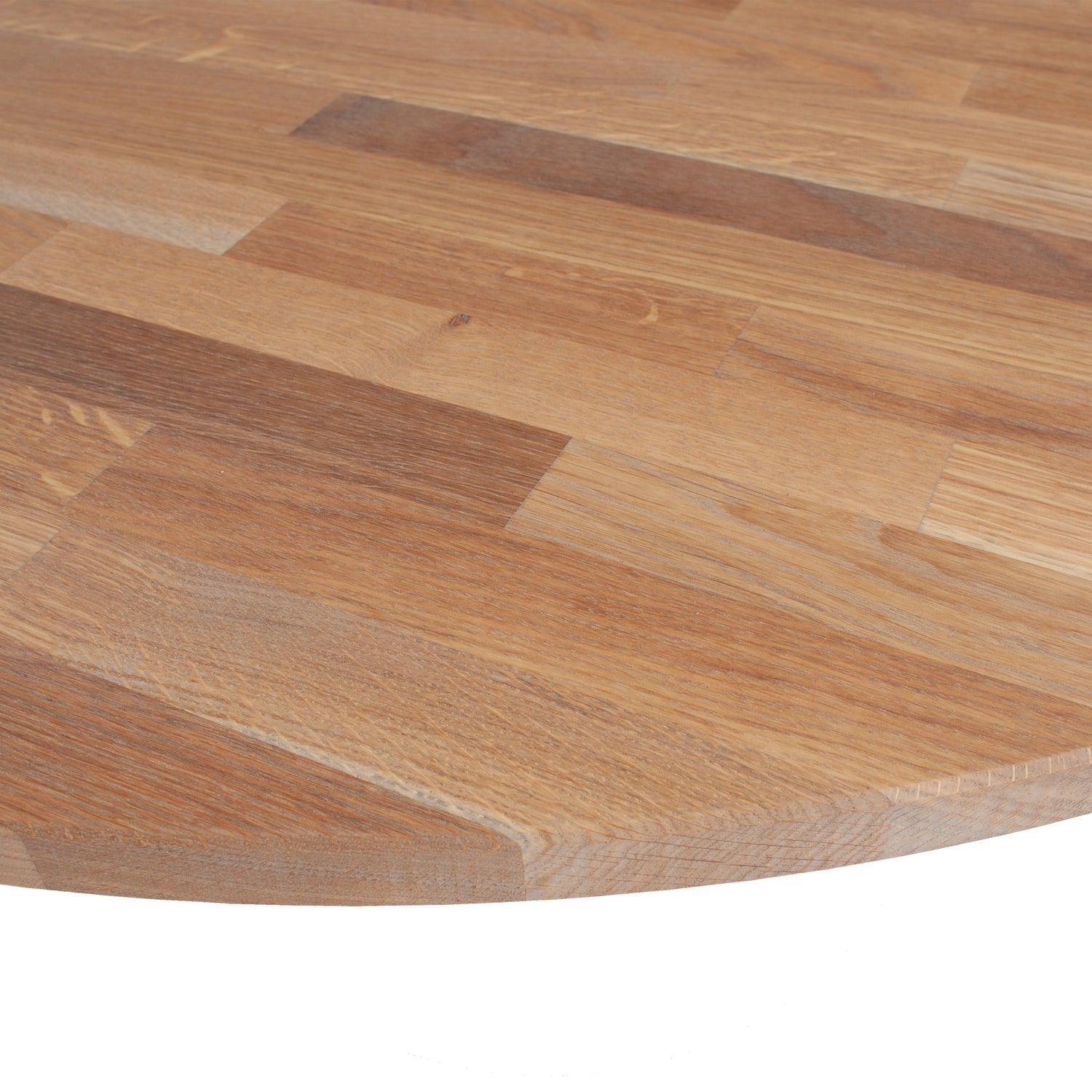 Tablo Tafelblad Rond Eiken O120 Grijze Olie [Fsc] van WOOOD – Luxe comfort op maat van PureWonen. Vraag naar de beste prijs.