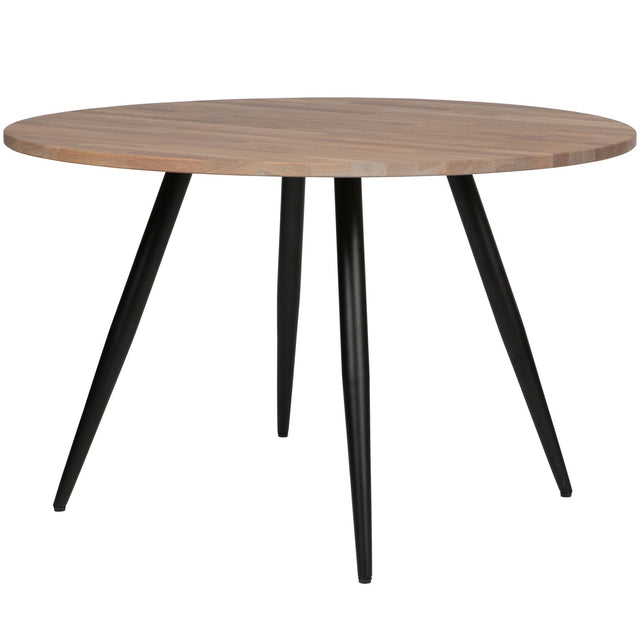 Tablo Tafelblad Rond Eiken O120 Grijze Olie [Fsc] van WOOOD – Luxe comfort op maat van PureWonen. Vraag naar de beste prijs.