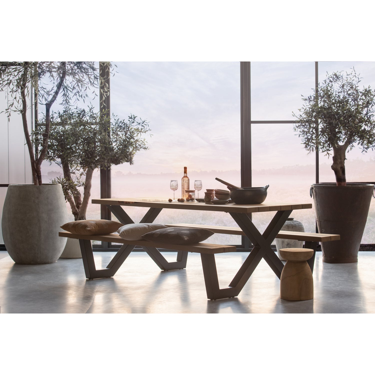 Tablo Outdoor X Vorm Poot Picknick Metaal 1 Stuks van WOOOD – Luxe comfort op maat van PureWonen. Vraag naar de beste prijs.