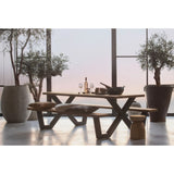 Tablo Outdoor Picknicktafel Ayous Naturel X Poot Metaal[Fsc] van WOOOD – Luxe comfort op maat van PureWonen. Vraag naar de beste prijs.