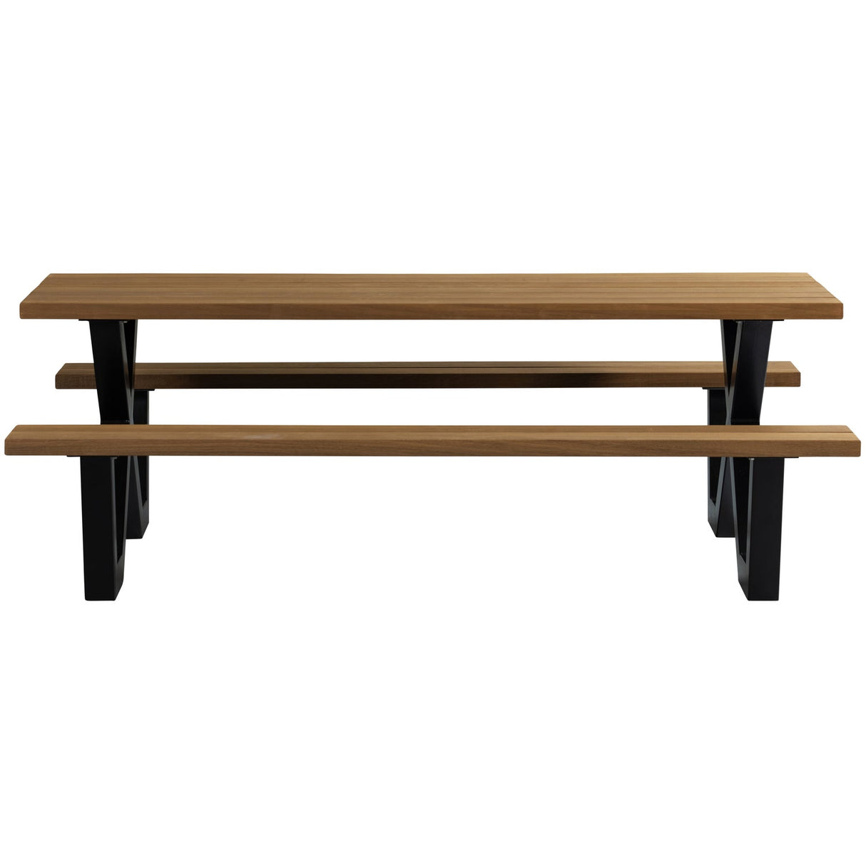 Tablo Outdoor Picknicktafel Ayous Naturel X Poot Metaal[Fsc] van WOOOD – Luxe comfort op maat van PureWonen. Vraag naar de beste prijs.