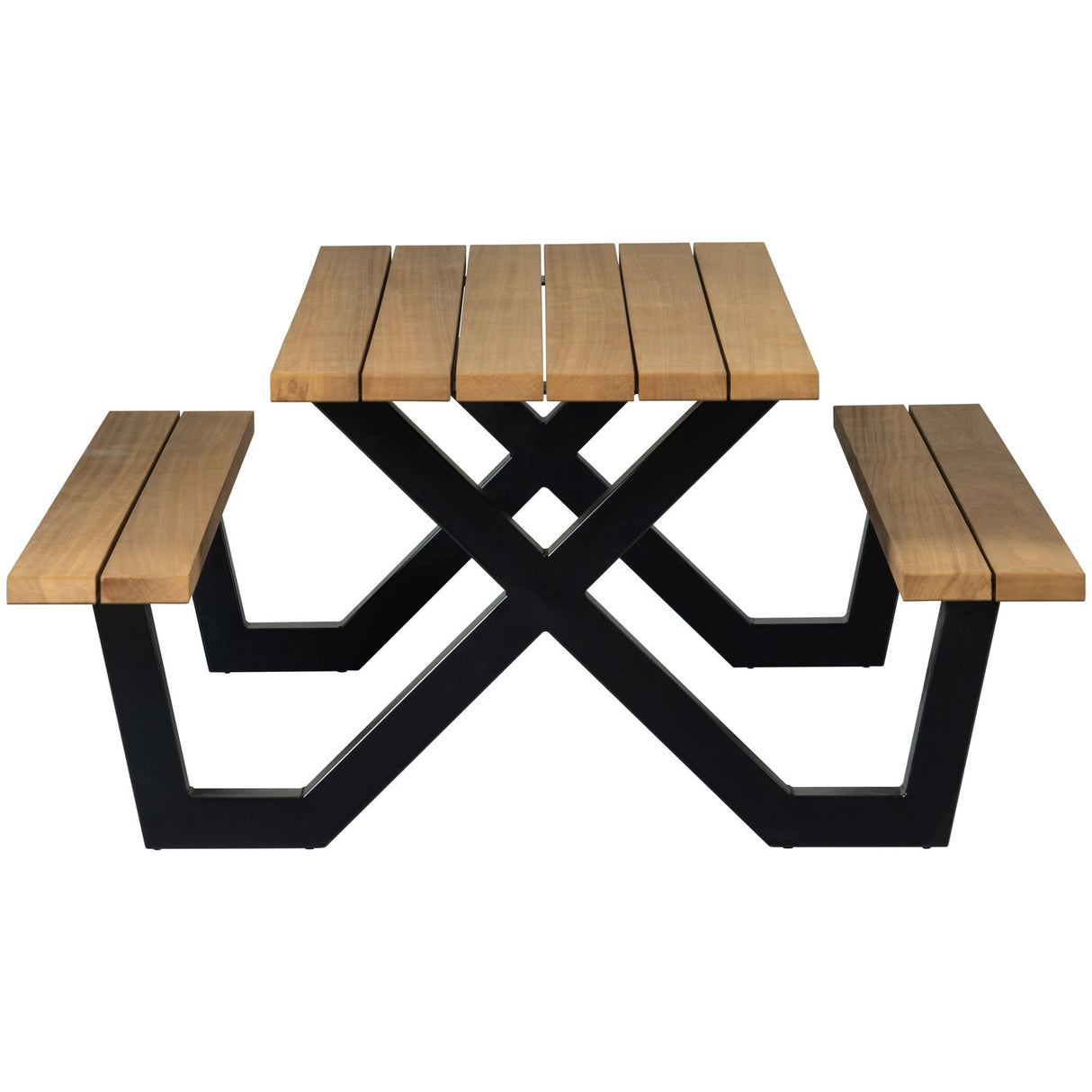 Tablo Outdoor Picknicktafel Ayous Naturel X Poot Metaal[Fsc] van WOOOD – Luxe comfort op maat van PureWonen. Vraag naar de beste prijs.