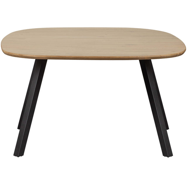 Combi Tablo: Organisch Eiken 130 X130 & 2 Stand Zwart [Fsc] van WOOOD – Luxe comfort op maat van PureWonen. Vraag naar de beste prijs.